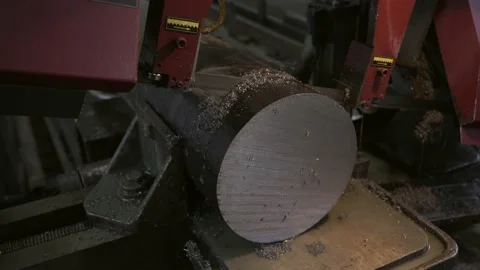 Machine for cutting metal parts. 動画素材 157282997