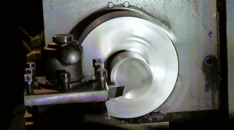 Machine for cutting metal, worker process, close up Stock Footage 67953798