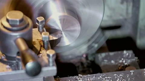 Machine for cutting metal, worker process, close up Stock Footage 67953828