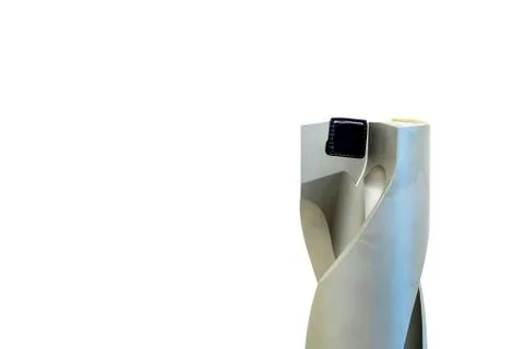 Machine cutting tooling on the white background Stock Photos