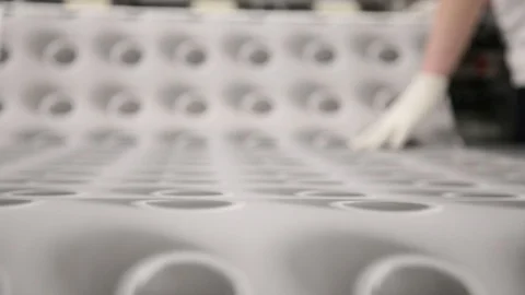 Machine for cutting wallpaper in work Stock-Footage 98859251