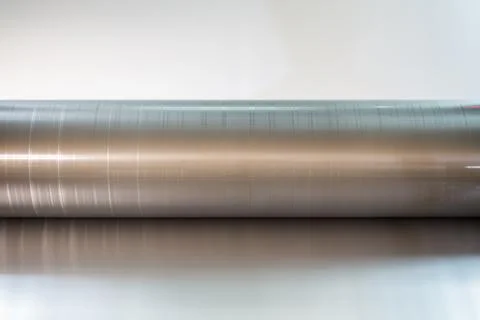 Machine Cylinders Rollers Processing Industry Factory Stock Photos