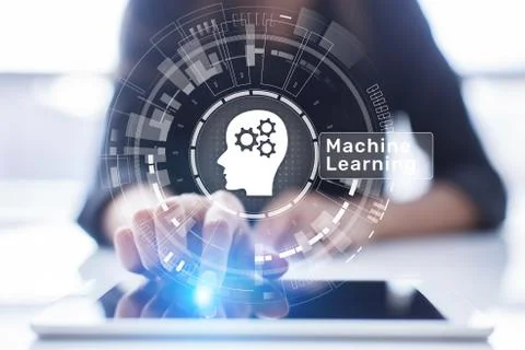 Machine Deep learning algorithms, Artificial intelligence, AI, Automation and Stock Photos
