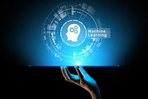 Machine Deep learning algorithms, Artificial intelligence, AI, Automation and Stock Photos