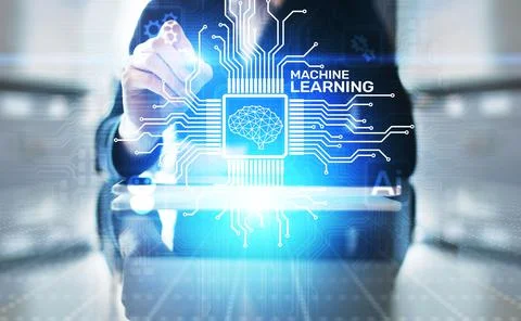 Machine Deep learning algorithms, Artificial intelligence, AI, Automation and Stock Photos