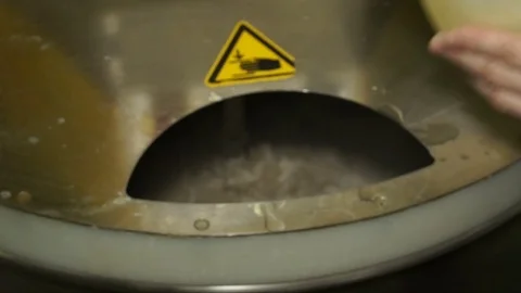 Machine dough in bakery Stock Footage 71967389