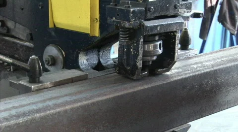 Machine Drilling 10a hd30 Video stock 547294