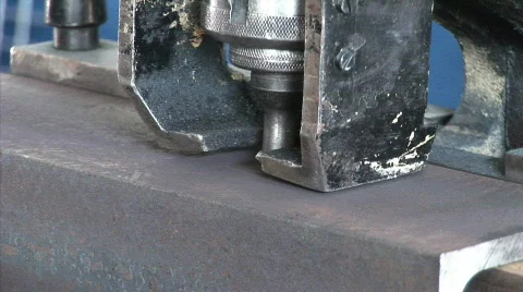 Machine Drilling 11 hd30 Stock Footage 547357