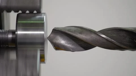 Machine drills a hole Stock Footage 135000520