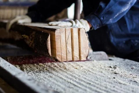 Machine Electronic Table Saw Stock Photos