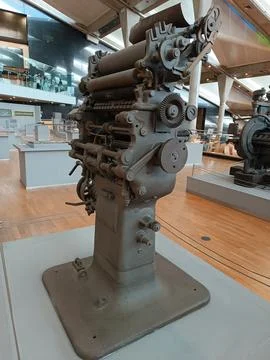 Machine Envelope Printer Stock Photos