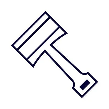 Machine, equipment, piston icon Stock Illustration