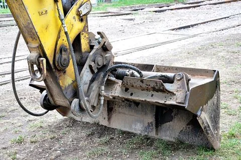 Machine - excavator Stock Photos