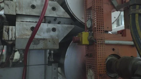 Machine in factory Stock Footage 106322935