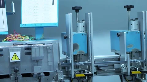 Machine factory working Stock Footage 69775816