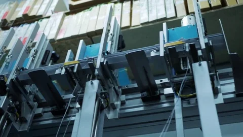 Machine factory working Stock Footage 69775820
