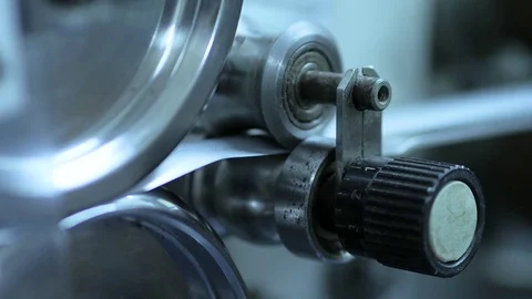 Machine factory working Stock Footage 69775868