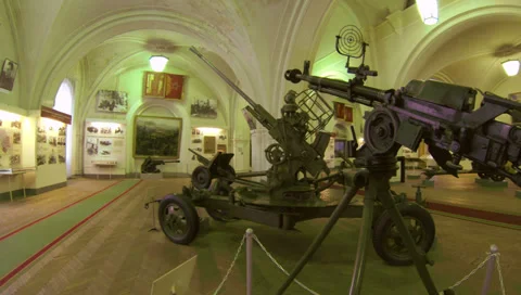 Machine-Gun 2.7K Stock Footage 34774152