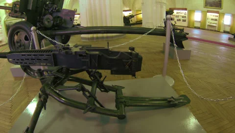 Machine-Gun 2.7K Stock Footage 34774646