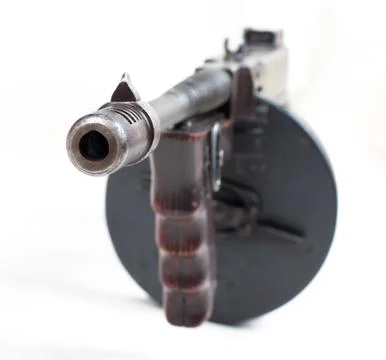 Machine gun closeup Stock Photos
