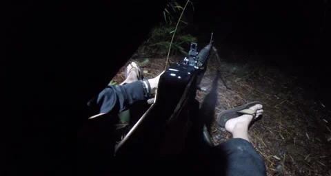 Machine Gun Fire 2 Stock Footage 45800229