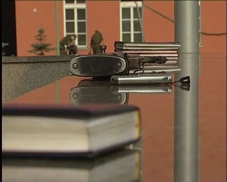 Machine gun Stock Footage 5179711