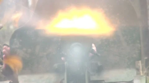 Machine-Gun Maksim"" Video stock 10601057