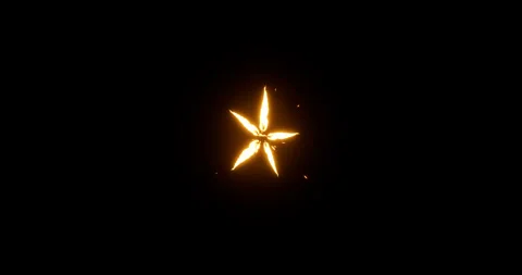 Machine gun muzzle flash effect on black background Stock Footage 318868966