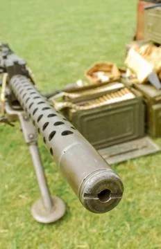 Machine gun Stock Photos