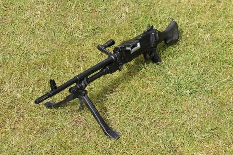 Machine Gun. Foto stock