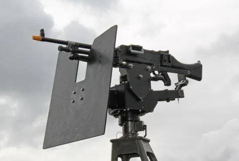 Machine Gun. Stock Photos