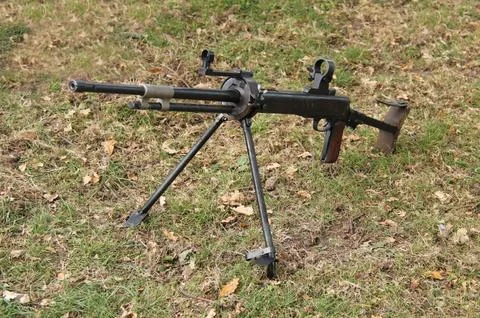Machine Gun. Foto stock