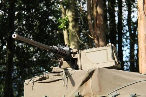 Machine Gun. Stock Photos