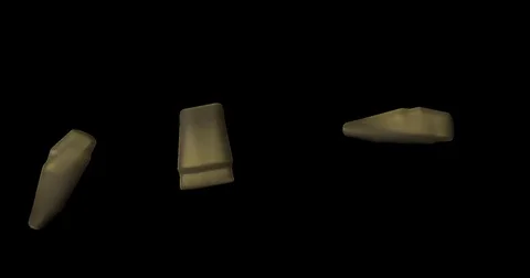 Machine Gun Shells Pack Stock Footage 81934916