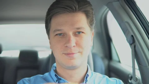 Machine with a hamburger in the car. Stock Footage 81814477