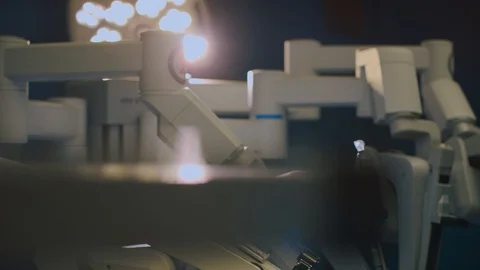 Machine in a hospital Stock Footage 105821635