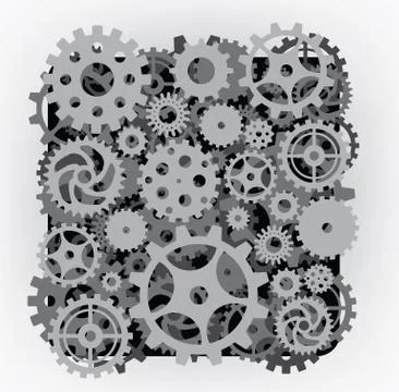 The machine Stock Illustration