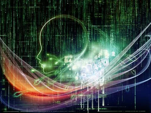 Machine Intelligence Stock Illustration