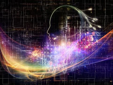 Machine Intelligence Stock Illustration