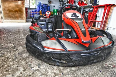 Machine karts Stock Photos