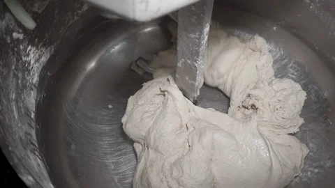 Machine but kneading Video stock 91366376