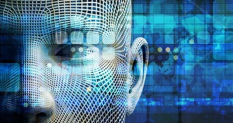 Machine Learning AI Artificial Intelligence Abstract Concept Vídeos de archivo 126759749