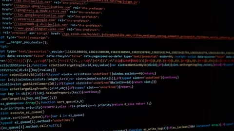 Machine learning algorithm by cloud developer with artificial intelligence Stock Footage 168274972