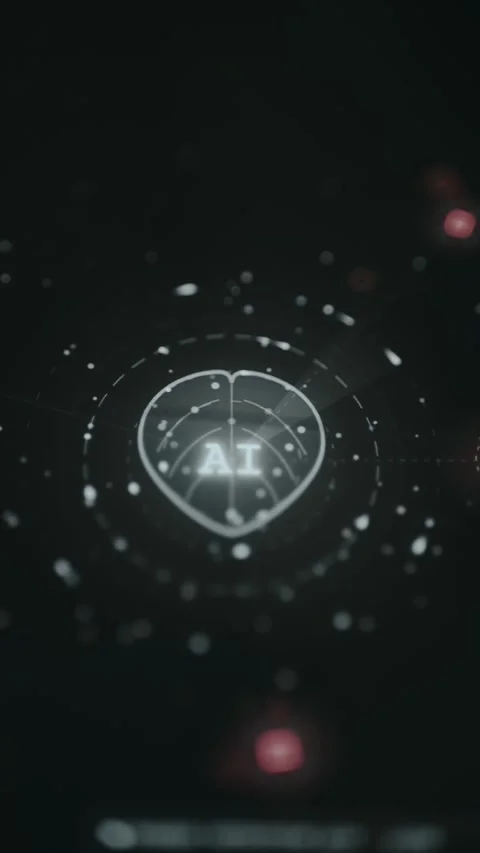 Machine learning algorithm detecting threats Stock-Footage 332048524