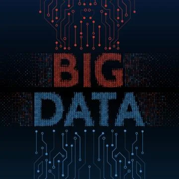 Machine learning algorithm visualization. Stock Illustration