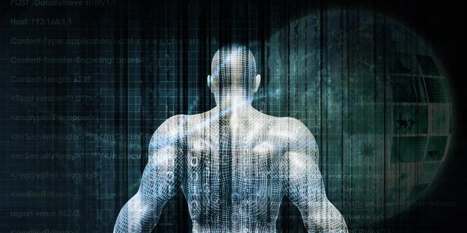Machine Learning Algorithm Visualization Stock Illustration