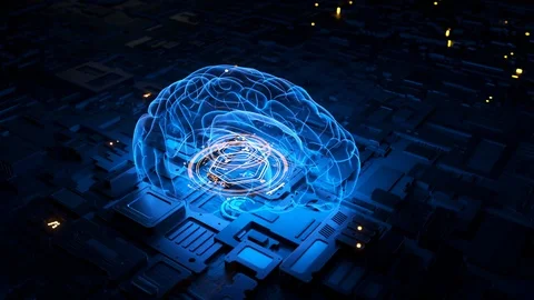 Machine learning and artificial intelligence concept Vidéo 118226091