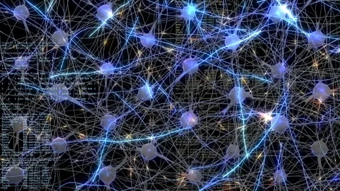 Machine learning animated neurons perceptrons and logistic regression models Видео 277482143