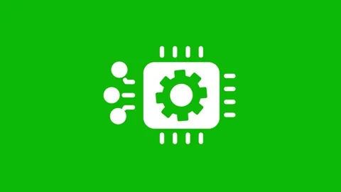 Machine learning animation artificial intelligence data processing technolog Stock Footage 330541720