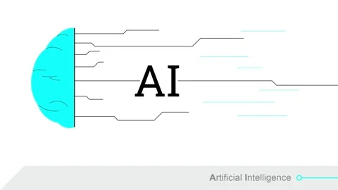 Machine learning artificial intelligence ai algorithm machine information Stock Footage 302964318